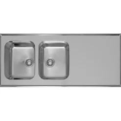 FRANKE Diskbänkar<DISKBÄNK HELTÄCKANDE H14R RF, 1400X600MM VÄNDBAR