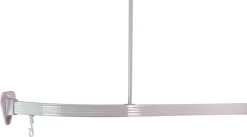 ARROW DRAPERISTÅNG 90X170CM VIT TAKFÄSTE L-FORM Clearance