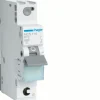 HAGER DVÄRGBRYTARE QC 1-POL B-10A 6KA MCS110 New