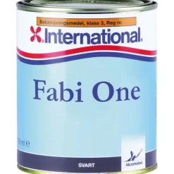 INTERNATIONAL FABI ONE SVART 0,75L, YBC804 Hot