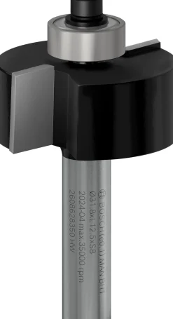 BOSCH Brotschar Och Fräsar<FALSFRÄS MED STYRHJÄLP HM 8MM L12,7 D9,5