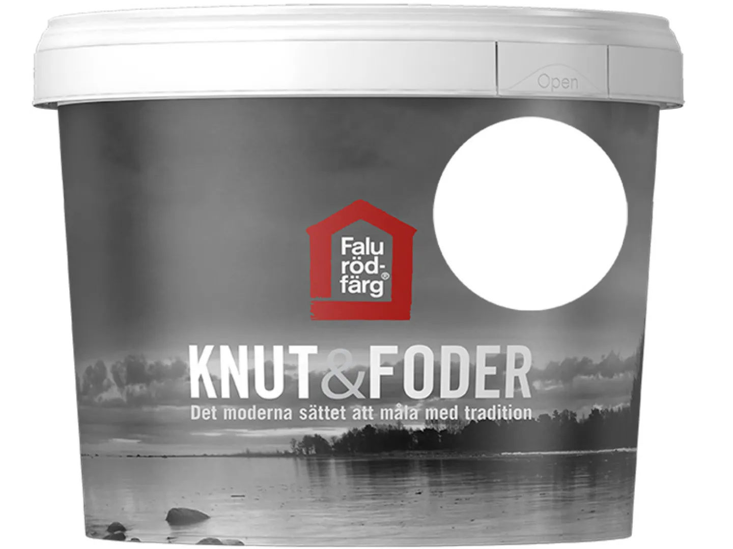 FALU RÖDFÄRG KNUT & FODER VIT 1L Sale