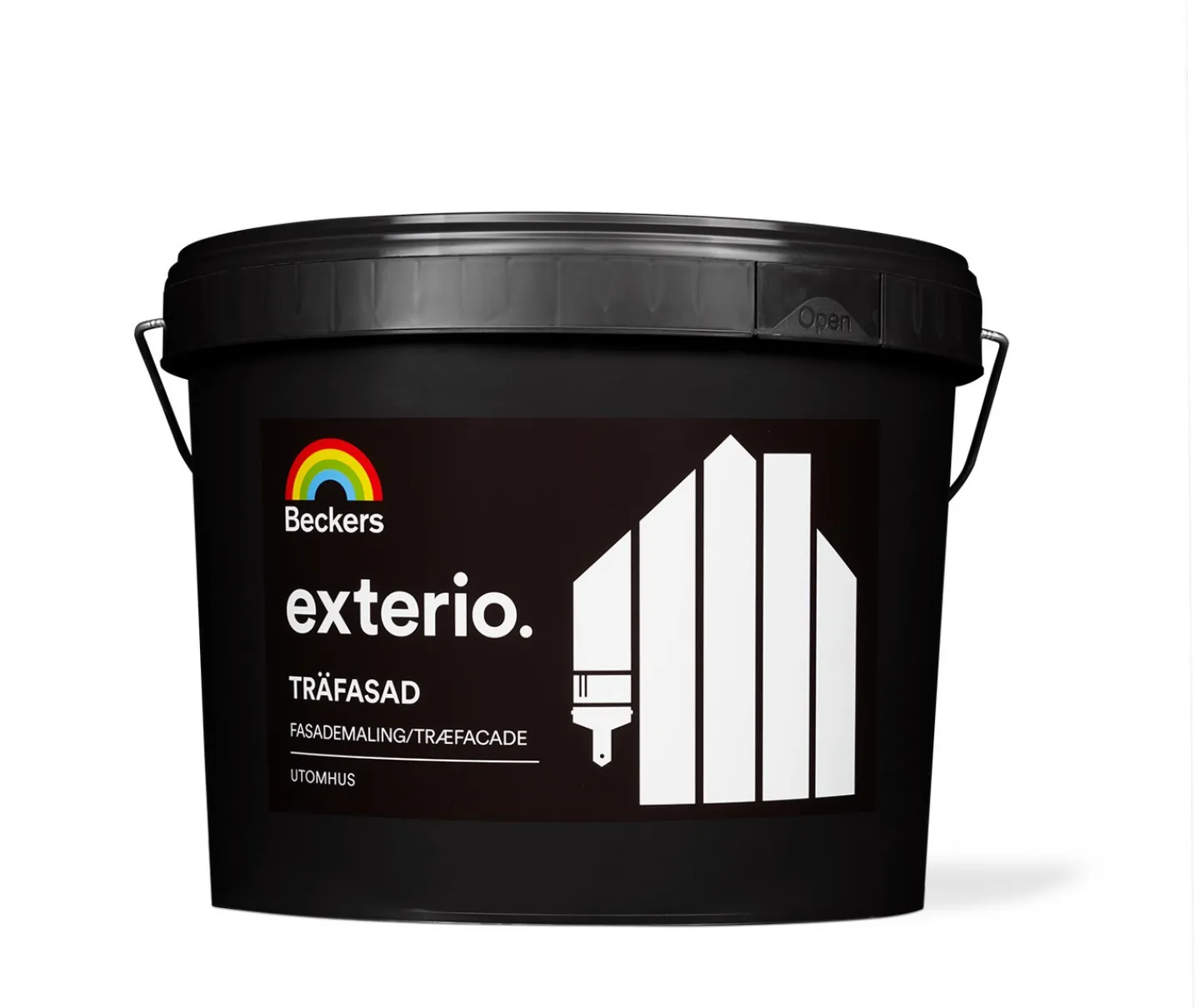 BECKERS Utomhusfärg<FASADFÄRG EXTERIO TRÄFASAD BAS A 9L