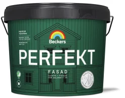 BECKERS FASADFÄRG PERFEKT FASAD 200 VIT 10L Outlet