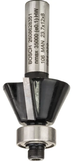 BOSCH Brotschar Och Fräsar<FAS&KANTFRÄS MED STYRHJÄLP HM 8MM D5,5
