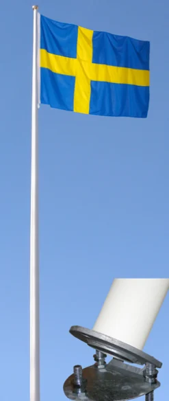 FLAGMORE Flaggstänger Och Flaggor<FLAGGSTÅNG NORDIC KOMPLETT 9M
