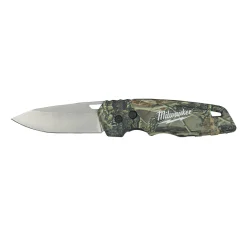 MILWAUKEE Knivar Och Knivblad<FÄLLKNIV FASTBACK FAST BLAD, CAMOUFLAGE