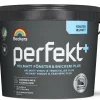 BECKERS Utomhusfärg<FÖNSTER & SNICKERIFÄRG PERFEKT HELMATT VIT 2,7L