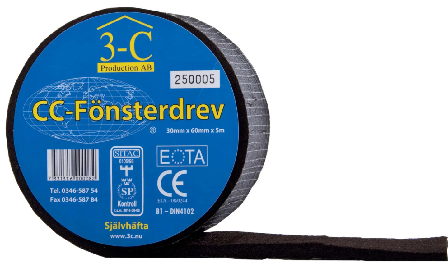 3-C FÖNSTERDREV CC 30X60MMX5M SJÄLVHÄFT Hot