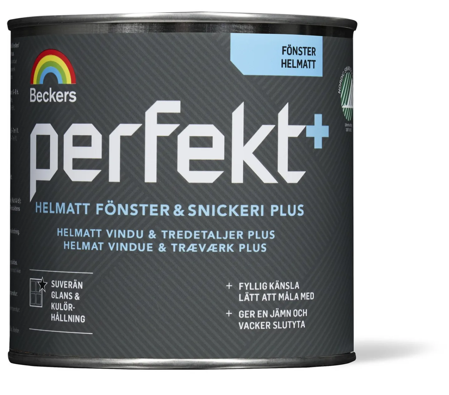 BECKERS FÖNSTER&SNICKERI+ MATT V 0,675, VIT HELMATT PERFEK FÖNSTERFÄRG