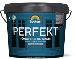 BECKERS FÖNSTER&SNICKERI UTEVIT 0,75L PERFEKT HALVBLANK Outlet