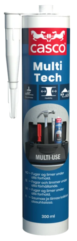 CASCO Fogmassor<FOGMASSA MULTITECH GRÅ 300ML