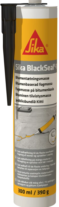 SIKA Fogmassor<FOG&TÄTMASSA BLACKSEAL-1 PTR 300ML