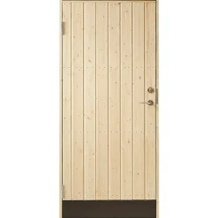 VIBOSTUGAN Förrådsdörrar<FÖRRÅDSDÖRR 10GR 9X20 RAK VÄNSTER