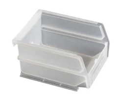 LUNDBERGS Förvaringslådor Och Inredning<FÖRVARINGSLÅDA MEDIUM SEMITRANSPARENT 130X110X80MM