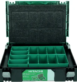 HIKOKI Förvarings Och Transportlåda<FÖRVARINGSVÄSKA HSC1 MED FACK, HITACHI 3 DEL.FÖRV.FACK 3 ST