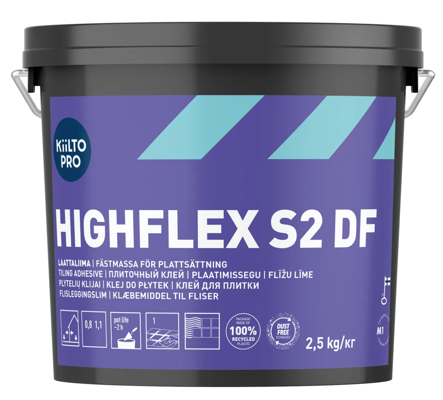KIILTO PRO FÄSTMASSA HIGHFLEX S2 DF 2,5KG Sale