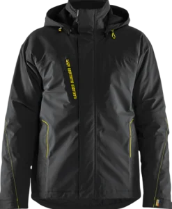 BLÅKLÄDER FUNKTIONSJACKA 4484 1917 LÄTT, FODRAD STRETCH SVART/VGUL XL