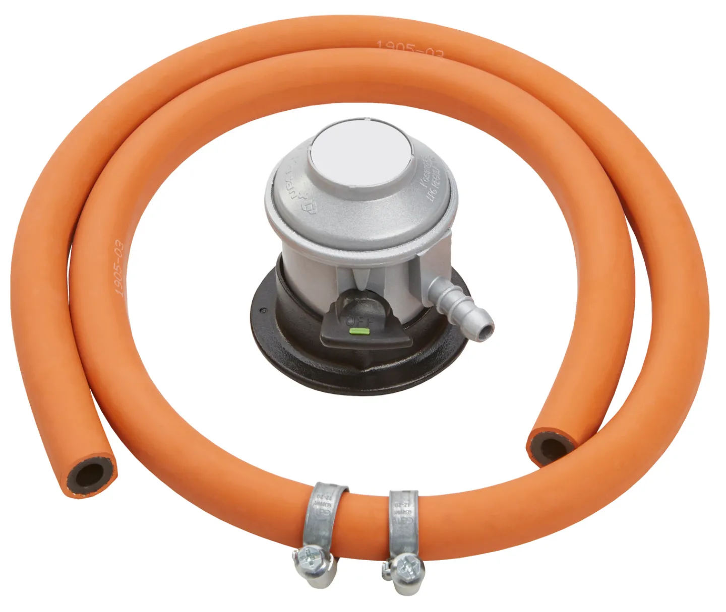 CELLO GASOLREGULATORSET 30MBAR MED SLANG Best