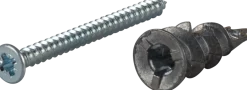 ESSVE GIPSANKARE DRIVA ZINK TF27 INKL SKRUV 4,5X50MM 4ST Sale