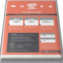 FIBERFIX Plastlagning Bil<GLASFIBERMATTA POLYESTER 300G 1M