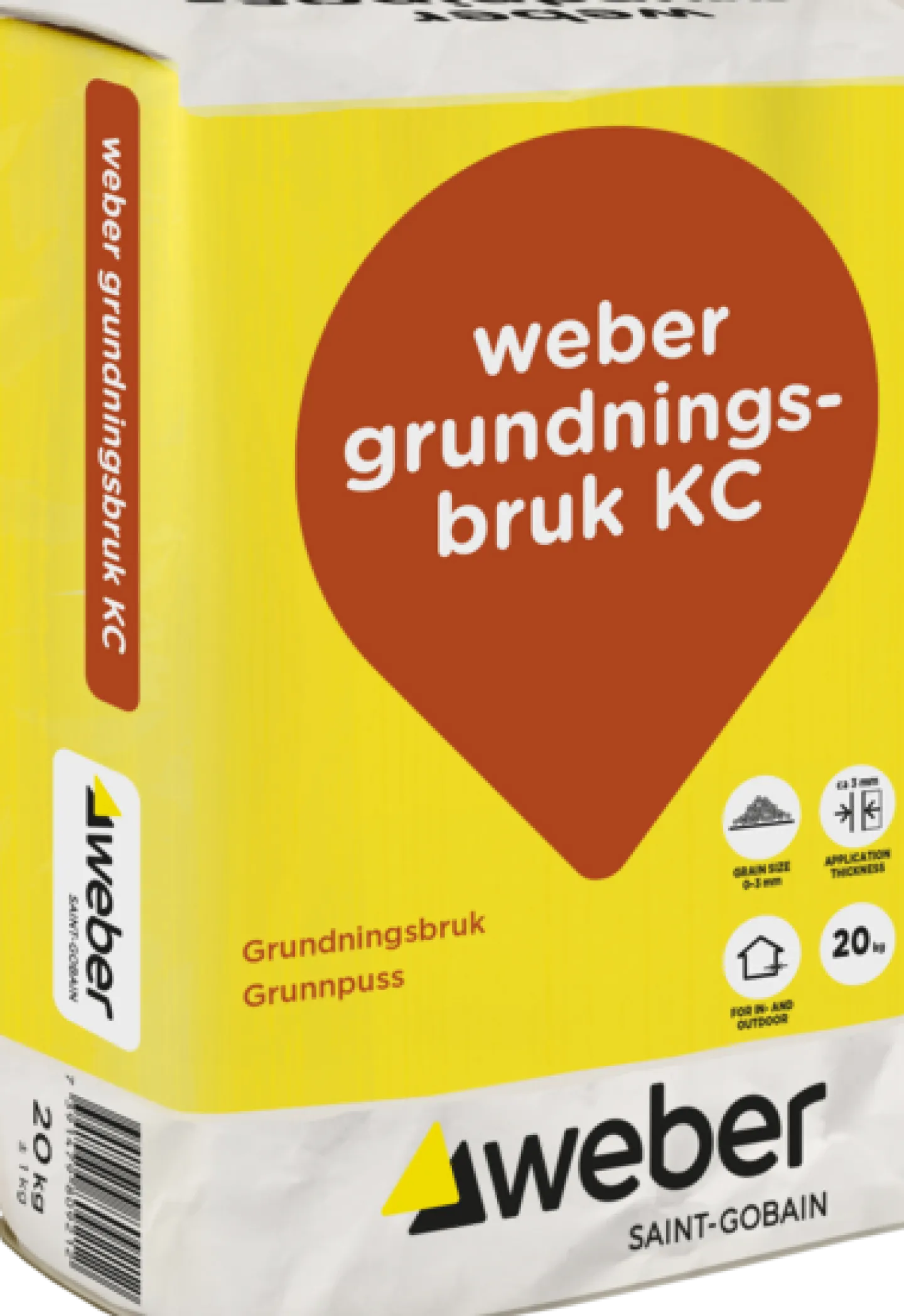 WEBER SAINT-GOBAIN GRUNDNINGSBRUK WEBER KC 20KG New
