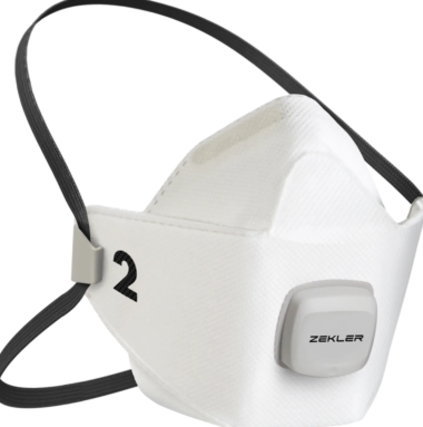 ZEKLER HALVMASK FILTRERANDE 1502V FFP2V S
