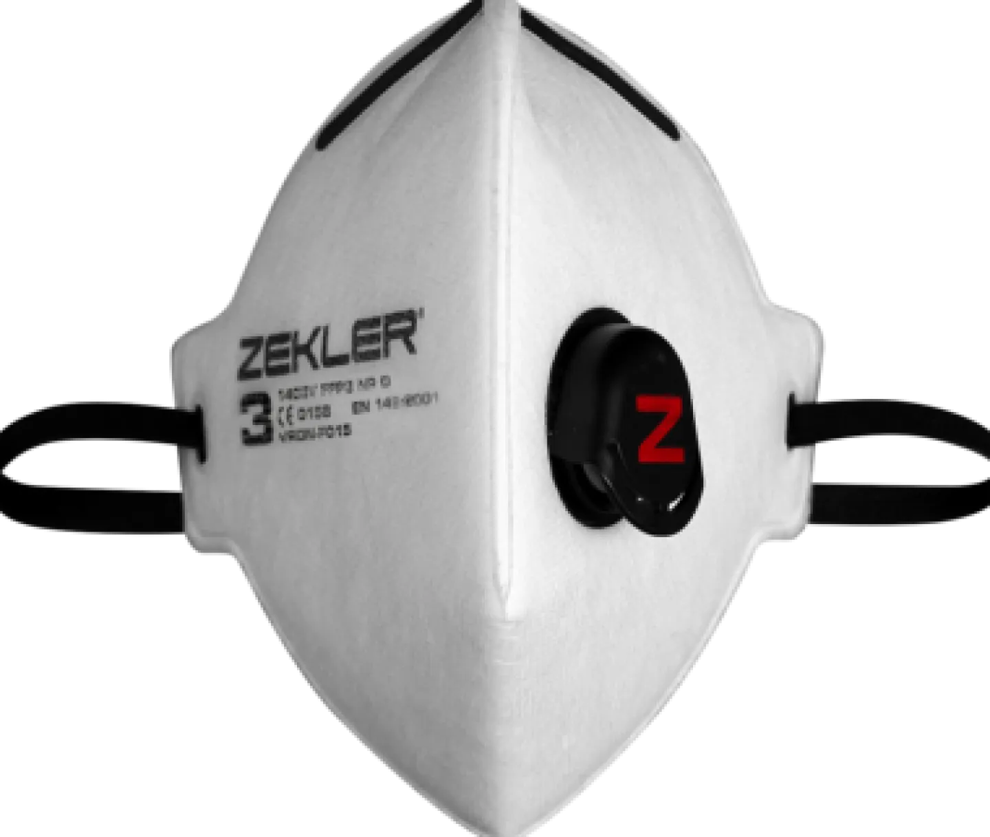 ZEKLER Andningsskydd<HALVMASK 1403V FFP3V 15ST/PKT