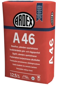 ARDEX HANDSPACKEL A46 12,5KG LAGRINGSTID 6MÅN UTOMHUS Clearance