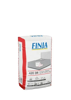 FINJA Avjämningsmassa<HANDSPACKEL FIN 420 DR 15KG DAMMRED