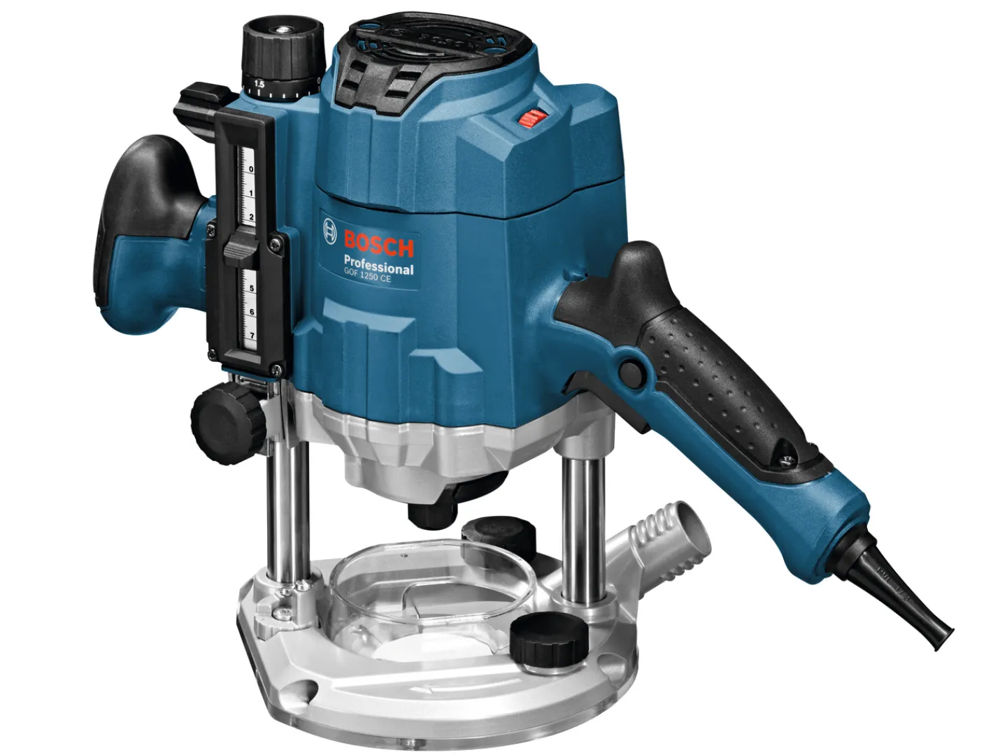 BOSCH Fräsar<HANDÖVERFRÄS GOF 1250 CE L-BOX X