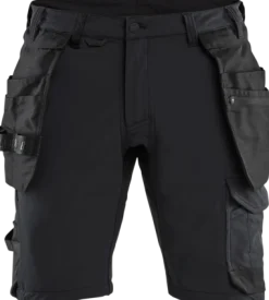 BLÅKLÄDER HANTVERKSHORTS 1702 SVART C52, 1645 4VSTRETCH