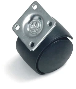 BÅREBO Skåp, Låd Och Möbelbeslag<HJUL 40MM M FÄSTPLATTA 4P