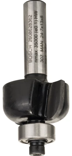 BOSCH HÅLKÄLSFRÄS MED STYRHJÄLP HM 8MM L13 R6MM New