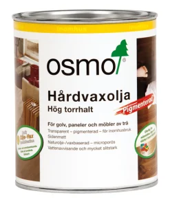 OSMO Oljor Och Träskydd<HÅRDVAXOLJA 3040 VIT 0,75L PIGMENTERAD
