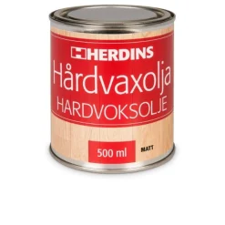 HERDINS Oljor Och Träskydd<HÅRDVAXOLJA ULTRAMATT 500ML