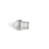 BLANKE HÖRNDEL KVAR AL SILVER MA 10MM, 8406 KVARTSRUND ALUMINIUM MATT New