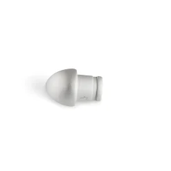 BLANKE HÖRNDEL KVAR AL SILVER MA 10MM, 8406 KVARTSRUND ALUMINIUM MATT New