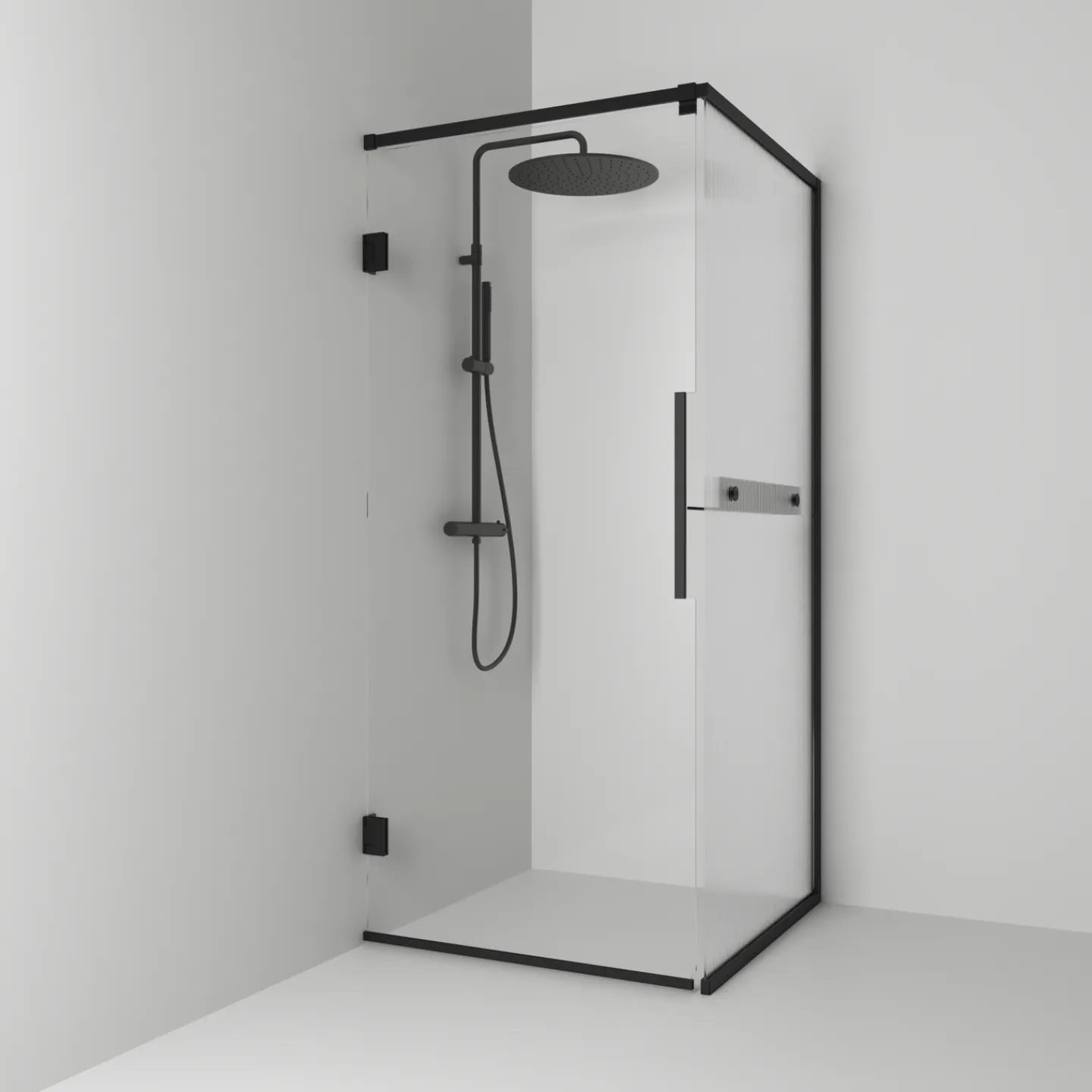 SVEDBERGS HÖRNDUSCH LANGFOSS RAK/FAST SV LINJE HYLLA HÖ 90X82X200CM Discount
