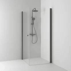 SVEDBERGS HÖRNDUSCH SKOGA RAK BLYERTSSV KLAR INTHT 80X198X80CM Clearance