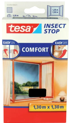 TESA Insektsnät<INSEKTSNÄT FÖNSTER 1,3X1,3 SVA 55396 INÅTGÅENDE COMFORT