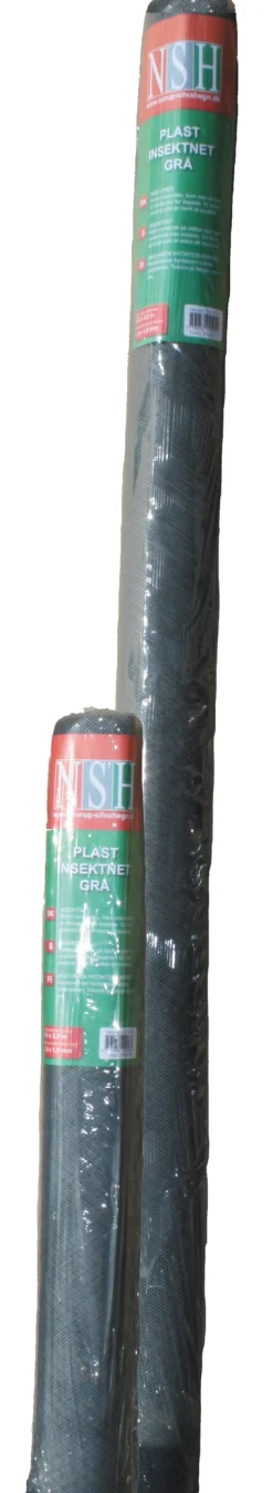 HORTUS Insektsnät<INSEKTSNÄT PLAST GRÅ 120X250CM NSH