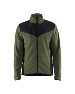 BLÅKLÄDER JACKA 5942 2536 STICKAD SOFT, SHELL HÖSTGRÖN/SVART S Hot
