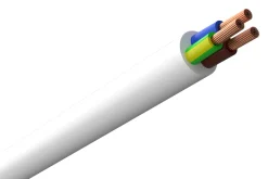 AMOKABEL Kablar Och Installationsrör<KABEL SKK 3G0,75 VIT RING 5M