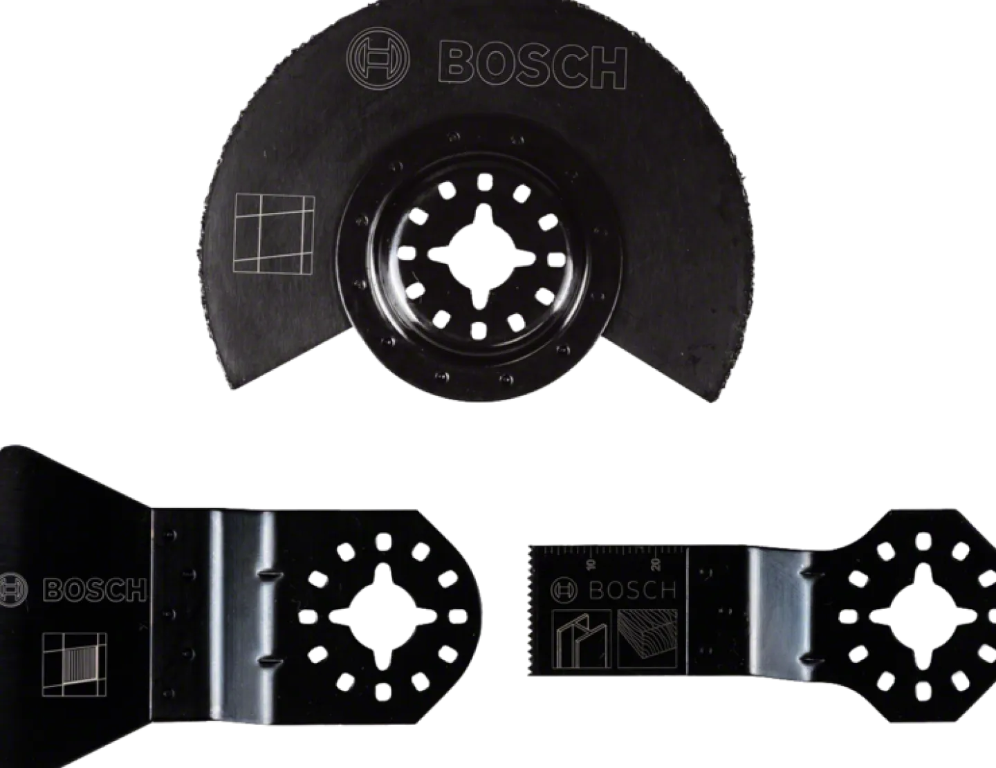 BOSCH Multimaskinstillbehör<KAKELSET OMT 2608662342 3DELAR