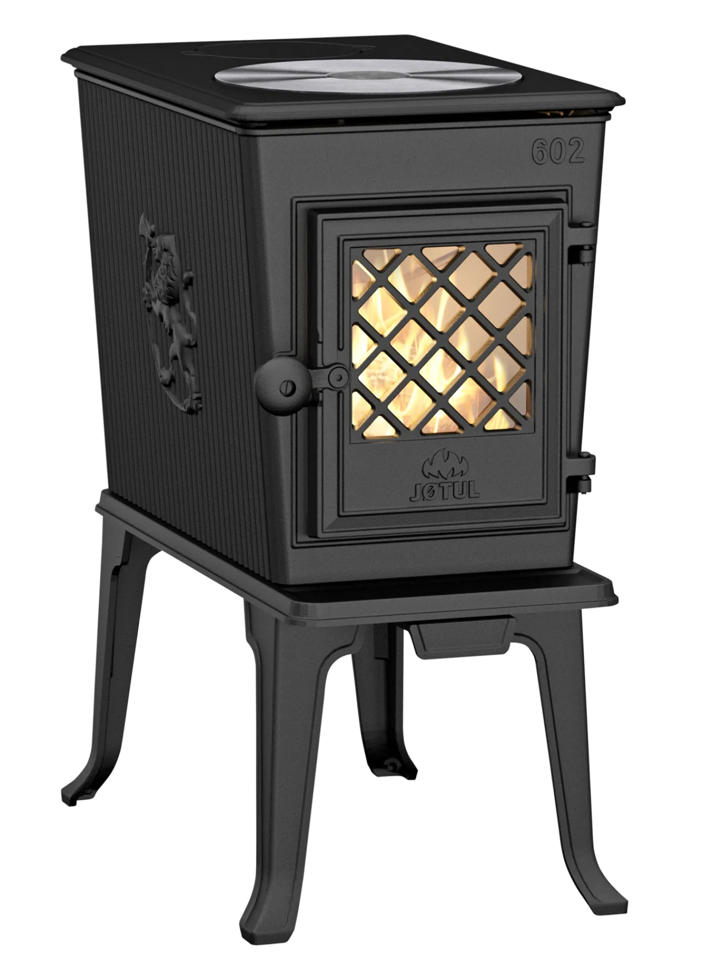 JØTUL Kaminer<KAMIN F 602 ECO SVART