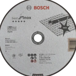 BOSCH Kap Och Slipskivor<KAPSKIVA A46V INOX 230X1,9MM RAK