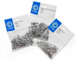 LINDAB KLAMMERSPIK SPKL FÖR BLECK KRITVIT 010 3,0X25MM 100ST New