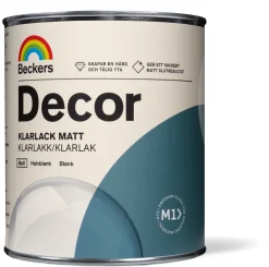 BECKERS Billack<KLARLACK DECOR MATT 0,75L