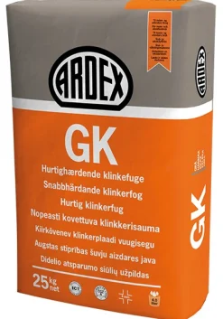 ARDEX Fogmassor<KLINKERFOG GK GRÅ 25KG LAGRINGSTID 12MÅN